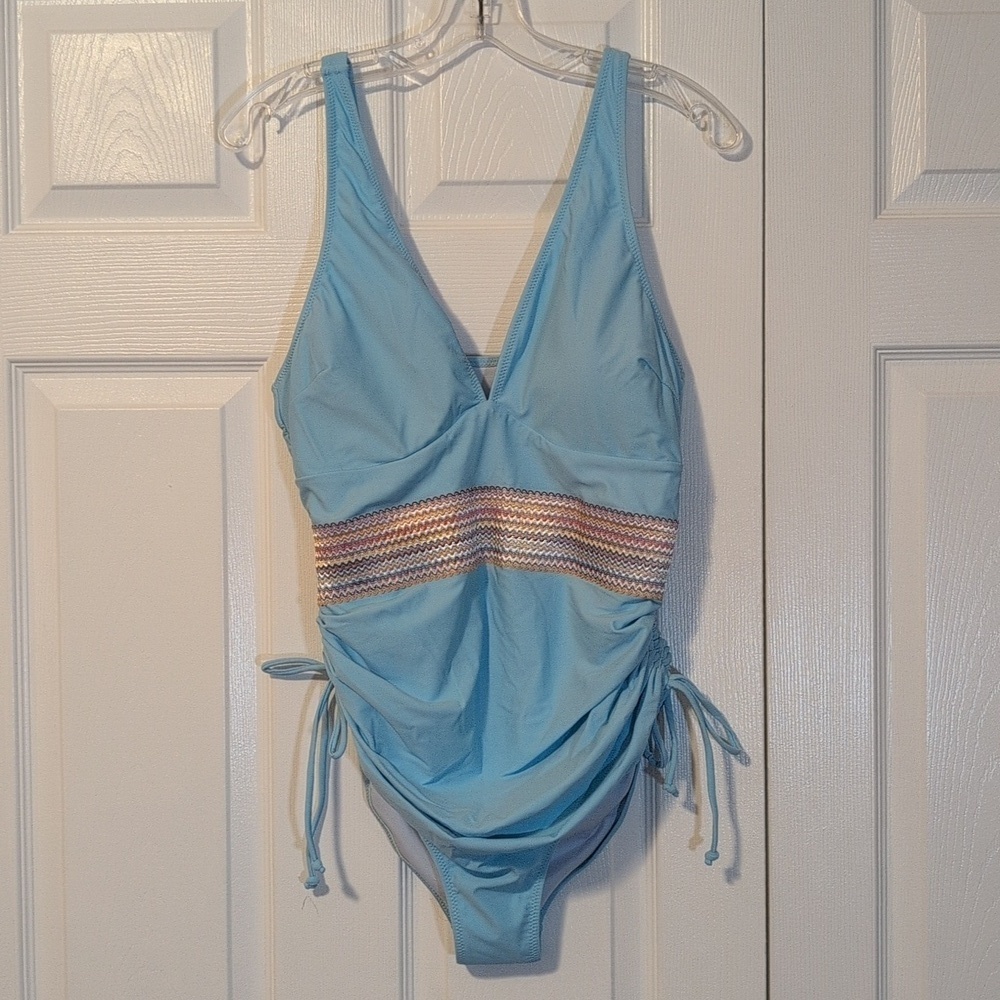 Blooming Jelly Tummy Control One-Piece Swimsuit NWT Size L